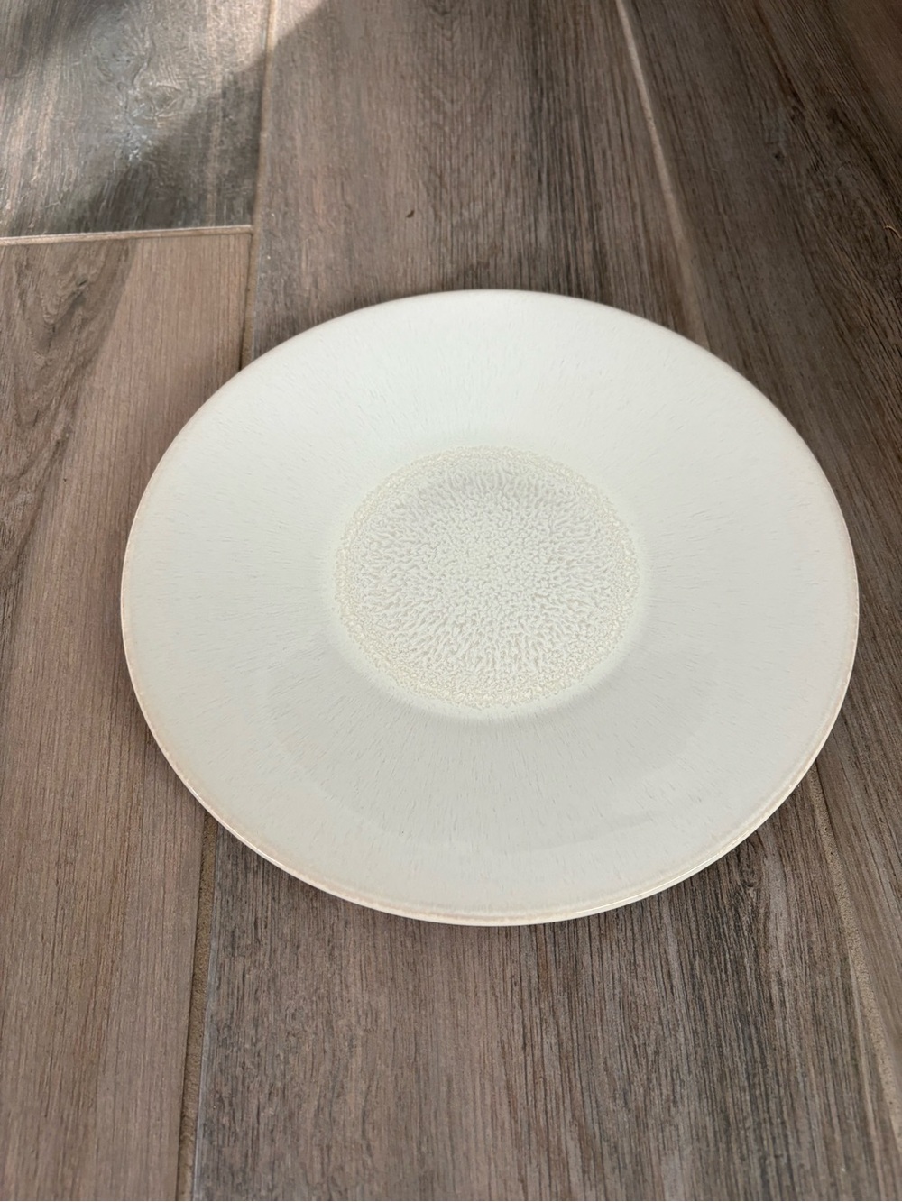 Jars-France Vuelta White Pearl Dinner Plate